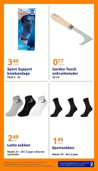 Sport Support kniebandage aanbieding bij Action – geldig van 01.04.2026 t/m 07.04.2026