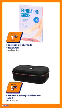 Battletron opbergtas Nintendo Switch aanbieding bij Action – geldig van 01.04.2026 t/m 07.04.2026