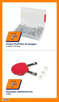 Slazenger tafeltennis-set aanbieding bij Action – geldig van 03.06.2026 t/m 09.06.2026