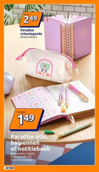 Paradise schoolagenda aanbieding bij Action – geldig van 03.06.2026 t/m 09.06.2026
