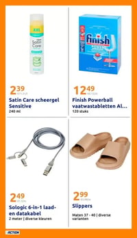 Satin Care scheergel Sensitive aanbieding bij Action – geldig van 03.06.2026 t/m 09.06.2026