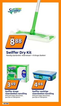 Swiffer vochtige vloerdeoeken navulling aanbieding bij Action – geldig van 04.02.2026 t/m 10.02.2026