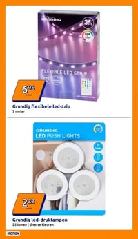 Grundig led-druklampen aanbieding bij Action – geldig van 04.02.2026 t/m 10.02.2026