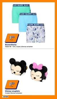 Disney snuglets aanbieding bij Action – geldig van 04.02.2026 t/m 10.02.2026