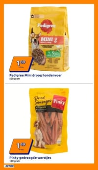 Pinky gedroogde worstjes aanbieding bij Action – geldig van 04.02.2026 t/m 10.02.2026