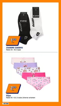 Slips aanbieding bij Action – geldig van 04.02.2026 t/m 10.02.2026