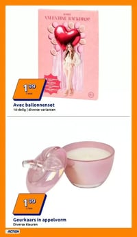 Avec ballonnenset aanbieding bij Action – geldig van 04.02.2026 t/m 10.02.2026