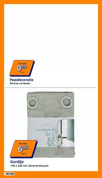 Gordijn aanbieding bij Action – geldig van 04.03.2026 t/m 10.03.2026
