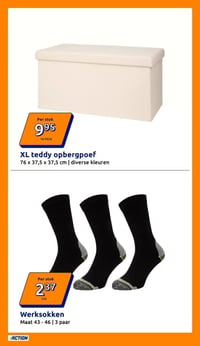 Werksokken aanbieding bij Action – geldig van 04.03.2026 t/m 10.03.2026
