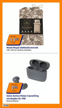 Solix Active Noise Cancelling oordopjes SL-700 aanbieding bij Action – geldig van 04.03.2026 t/m 10.03.2026