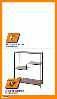 Metalen wandkast aanbieding bij Action – geldig van 04.03.2026 t/m 10.03.2026