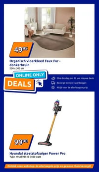 Hyundai steelstofzuiger Power Pro aanbieding bij Action – geldig van 07.01.2026 t/m 13.01.2026
