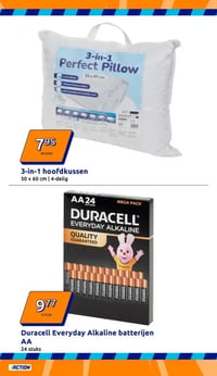 Duracell Everyday Alkaline batterijen AA aanbieding bij Action – geldig van 07.01.2026 t/m 13.01.2026