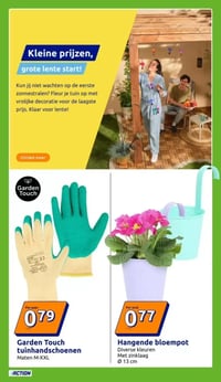 Hangende bloempot aanbieding bij Action – geldig van 08.04.2026 t/m 14.04.2026