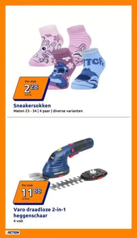 Sneakersokken aanbieding bij Action – geldig van 08.04.2026 t/m 14.04.2026