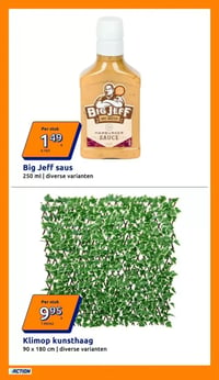 Big Jeff saus aanbieding bij Action – geldig van 10.06.2026 t/m 16.06.2026