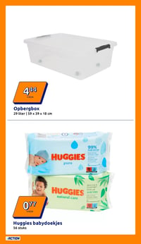 Huggies babydoekjes aanbieding bij Action – geldig van 11.02.2026 t/m 17.02.2026