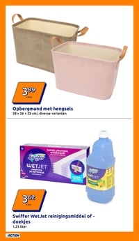 Swiffer WetJet reinigingsmiddel of - doekjes aanbieding bij Action – geldig van 11.02.2026 t/m 17.02.2026