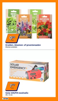 Solar AM/FM noodradio aanbieding bij Action – geldig van 11.02.2026 t/m 17.02.2026