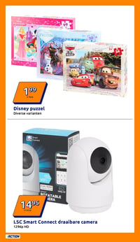 LSC Smart Connect draaibare camera aanbieding bij Action – geldig van 11.02.2026 t/m 17.02.2026