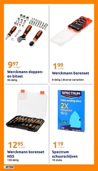 Werckmann borenset HSS aanbieding bij Action – geldig van 11.03.2026 t/m 17.03.2026
