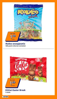 KitKat Easter Break aanbieding bij Action – geldig van 11.03.2026 t/m 17.03.2026