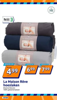 La Maison Rêve hoeslaken aanbieding bij Action – geldig van 14.01.2026 t/m 20.01.2026