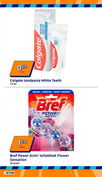 Colgate tandpasta White Teeth aanbieding bij Action – geldig van 14.01.2026 t/m 20.01.2026