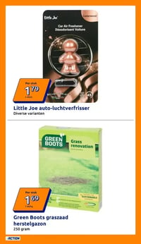 Green Boots graszaad herstelgazon aanbieding bij Action – geldig van 15.04.2026 t/m 21.04.2026