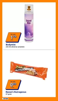 Reese's Nutrageous aanbieding bij Action – geldig van 15.04.2026 t/m 21.04.2026