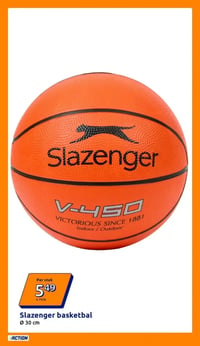 Slazenger basketbal aanbieding bij Action – geldig van 15.04.2026 t/m 21.04.2026
