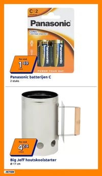 Panasonic batterijen C aanbieding bij Action – geldig van 15.04.2026 t/m 21.04.2026