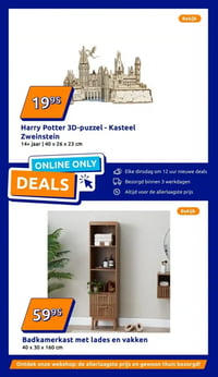 Harry Potter 3D-puzzel - Kasteel Zweinstein aanbieding bij Action – geldig van 17.12.2025 t/m 23.12.2025