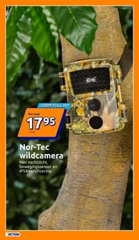 Nor-Tec wildcamera aanbieding bij Action – geldig van 18.02.2026 t/m 24.02.2026