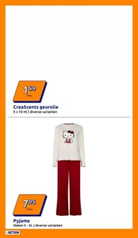 Pyjama aanbieding bij Action – geldig van 18.02.2026 t/m 24.02.2026