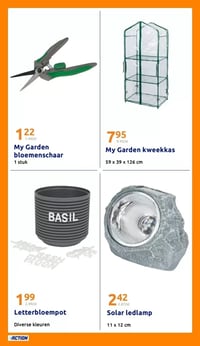 Letterbloempot aanbieding bij Action – geldig van 18.02.2026 t/m 24.02.2026