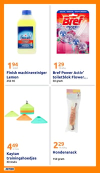 Bref Power Activ' toiletblok Flower... aanbieding bij Action – geldig van 18.03.2026 t/m 24.03.2026