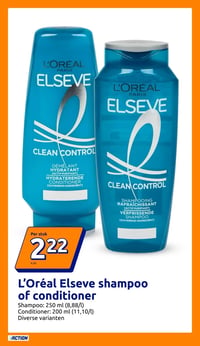 L'Oréal Elseve shampoo of conditioner aanbieding bij Action – geldig van 18.03.2026 t/m 24.03.2026