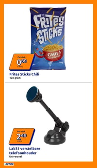 Frites Sticks Chili aanbieding bij Action – geldig van 18.03.2026 t/m 24.03.2026