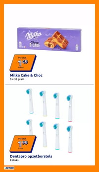 Milka Cake & Choc aanbieding bij Action – geldig van 18.03.2026 t/m 24.03.2026