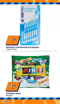 Candybar minis aanbieding bij Action – geldig van 21.01.2026 t/m 26.01.2026