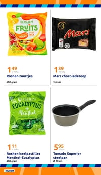 Roshen zuurtjes aanbieding bij Action – geldig van 21.01.2026 t/m 26.01.2026