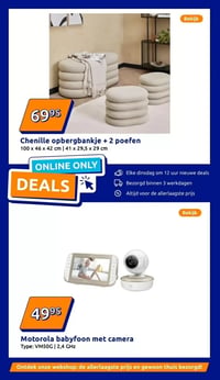 Motorola babyfoon met camera aanbieding bij Action – geldig van 21.01.2026 t/m 26.01.2026