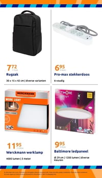 Baltimore ledpaneel aanbieding bij Action – geldig van 21.01.2026 t/m 26.01.2026
