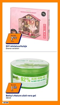 DIY miniatuurhuisje aanbieding bij Action – geldig van 22.04.2026 t/m 28.04.2026