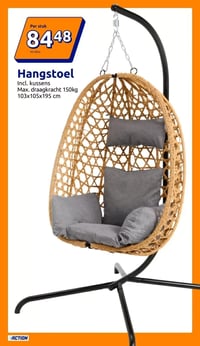 Hangstoel aanbieding bij Action – geldig van 22.04.2026 t/m 28.04.2026