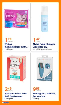 Whiskas maaltijdzakjes Zalm... aanbieding bij Action – geldig van 25.02.2026 t/m 03.03.2026