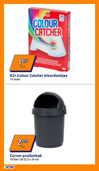 K2r Colour Catcher kleurdoekjes aanbieding bij Action – geldig van 25.02.2026 t/m 03.03.2026