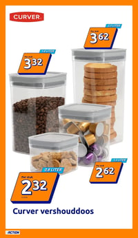 Curver vershouddoos aanbieding bij Action – geldig van 25.02.2026 t/m 03.03.2026