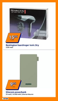 Remington haardroger Ionic Dry aanbieding bij Action – geldig van 25.02.2026 t/m 03.03.2026